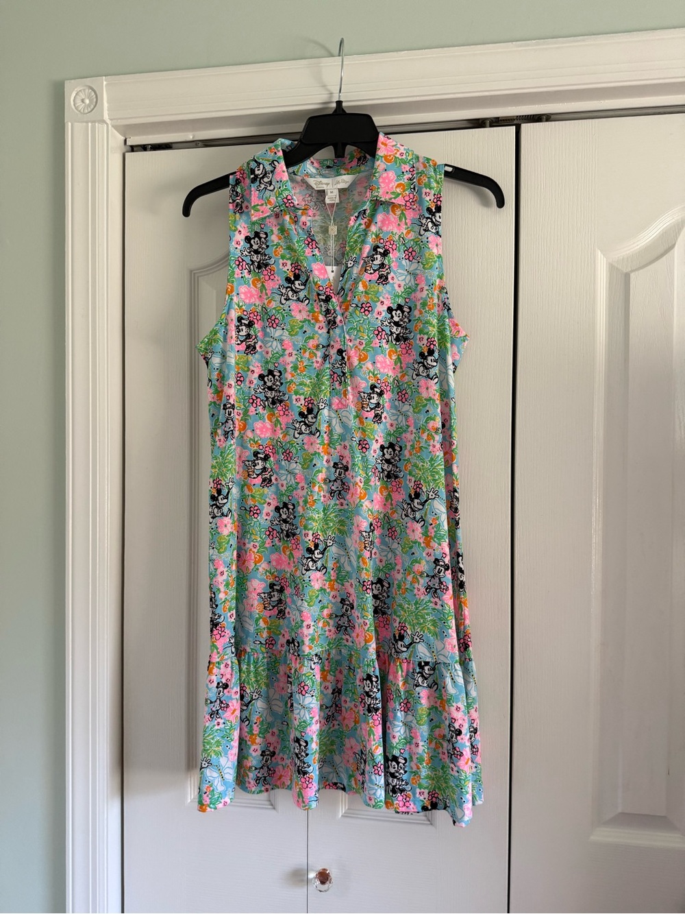 Lilly Pulitzer Lilly Hearts Disney Mickey & Minnie Riegan Dress - Picture 4 of 7